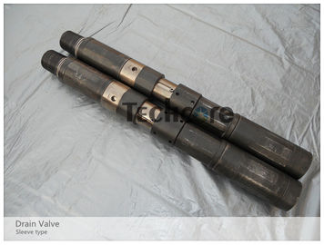 Tipo encajonado de alta presión válvula de la manga del agujero de las herramientas de prueba del tronco de taladro de desagüe