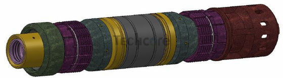 Embalaje de compresión / conector de puente 4 1/2 " x 10000psi para la finalización del pozo